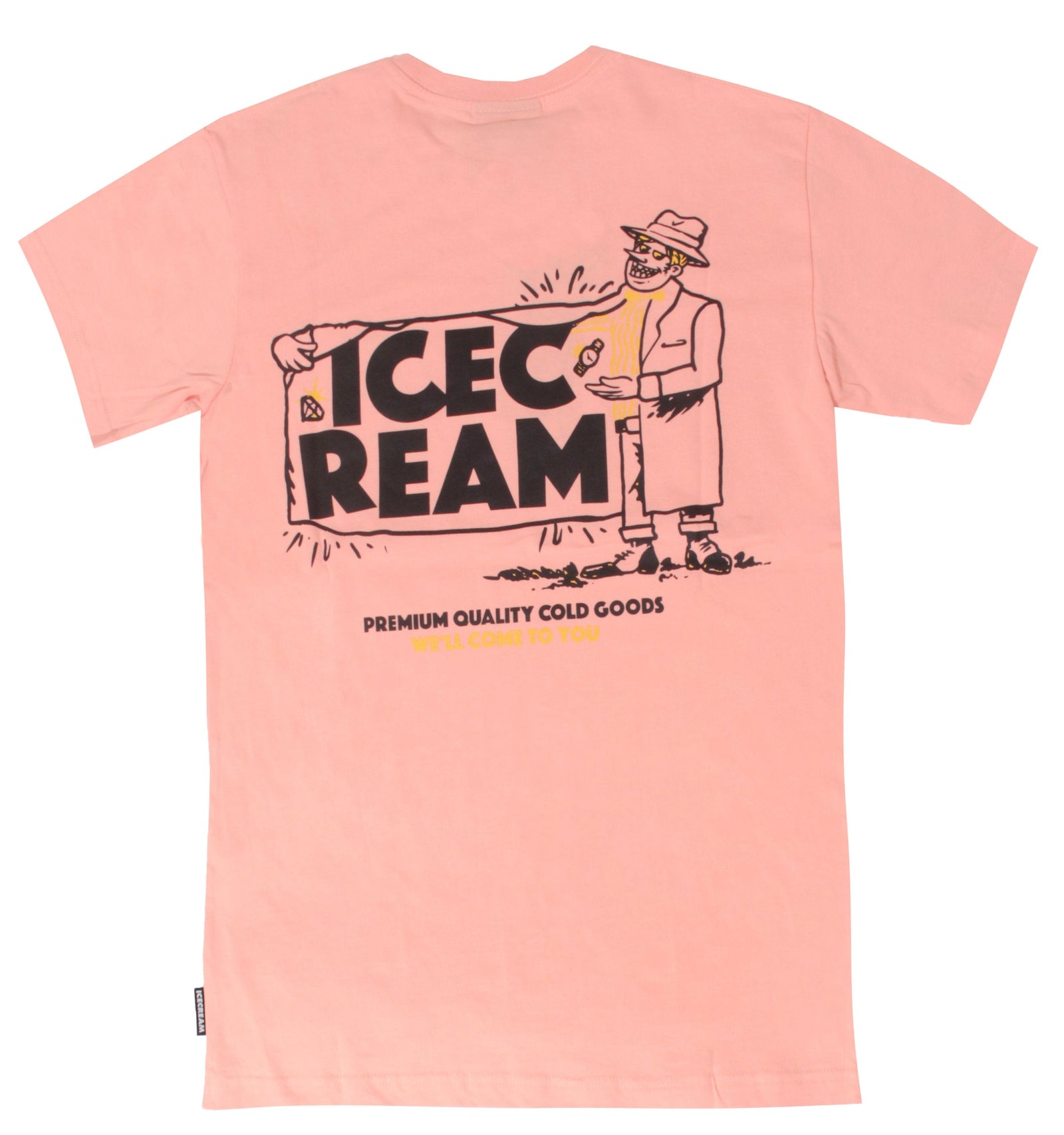 Icecream Nathan Short Sleeve Tee in candle light peach – view 2 of 2
