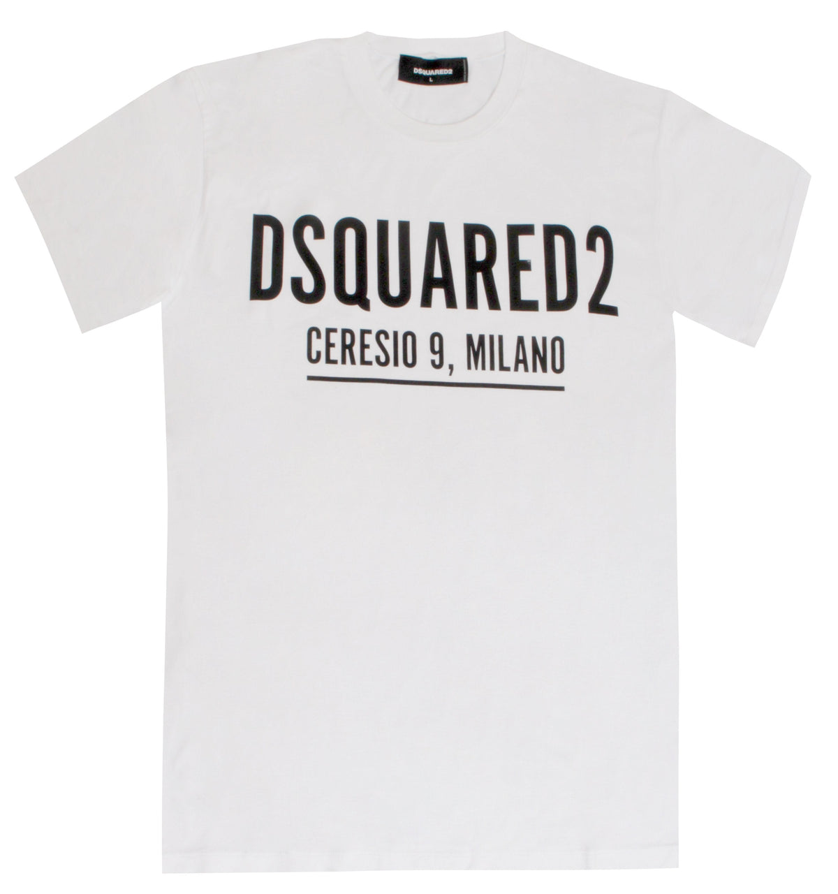 DSQUARED2 Ceresio 9, Milano Graphic Tee in White – view 1 of 2