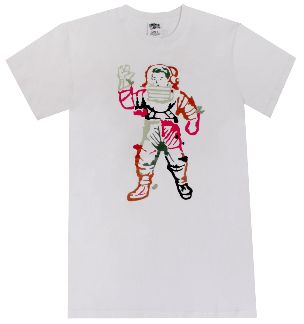 BB ASTRO CAMO SS KNIT-WHITE