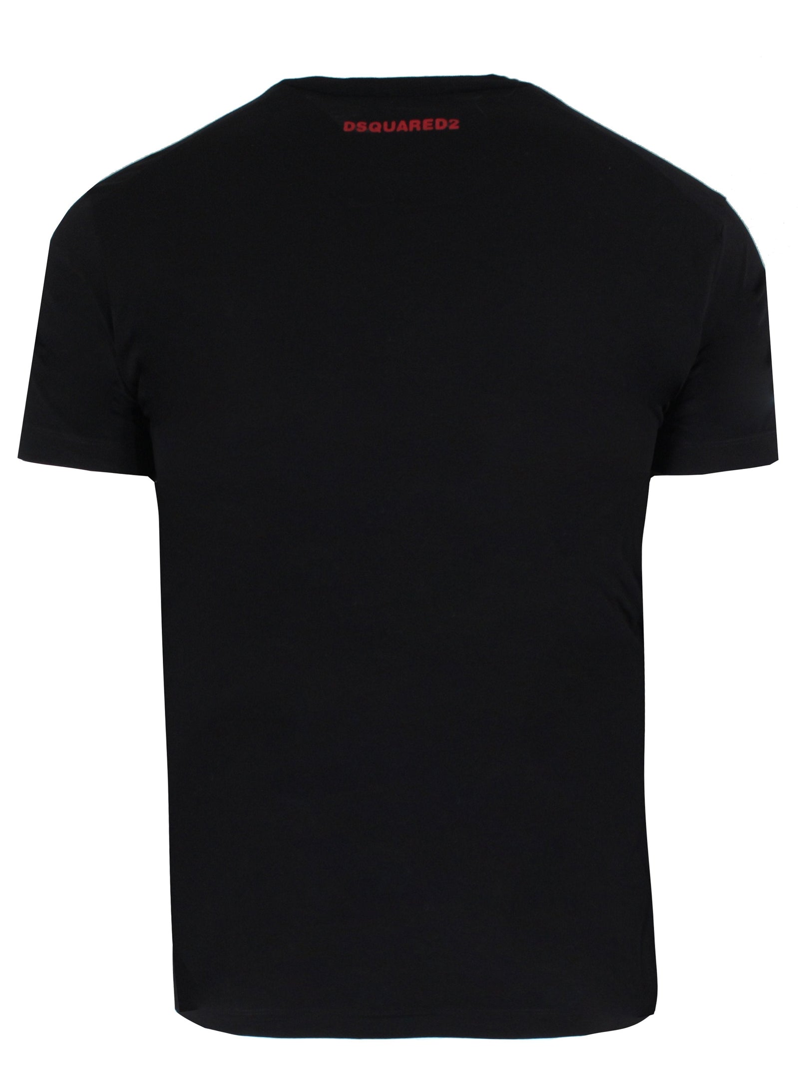 DSQUARED2 Bubble Letters Tee in black – view 2 of 2