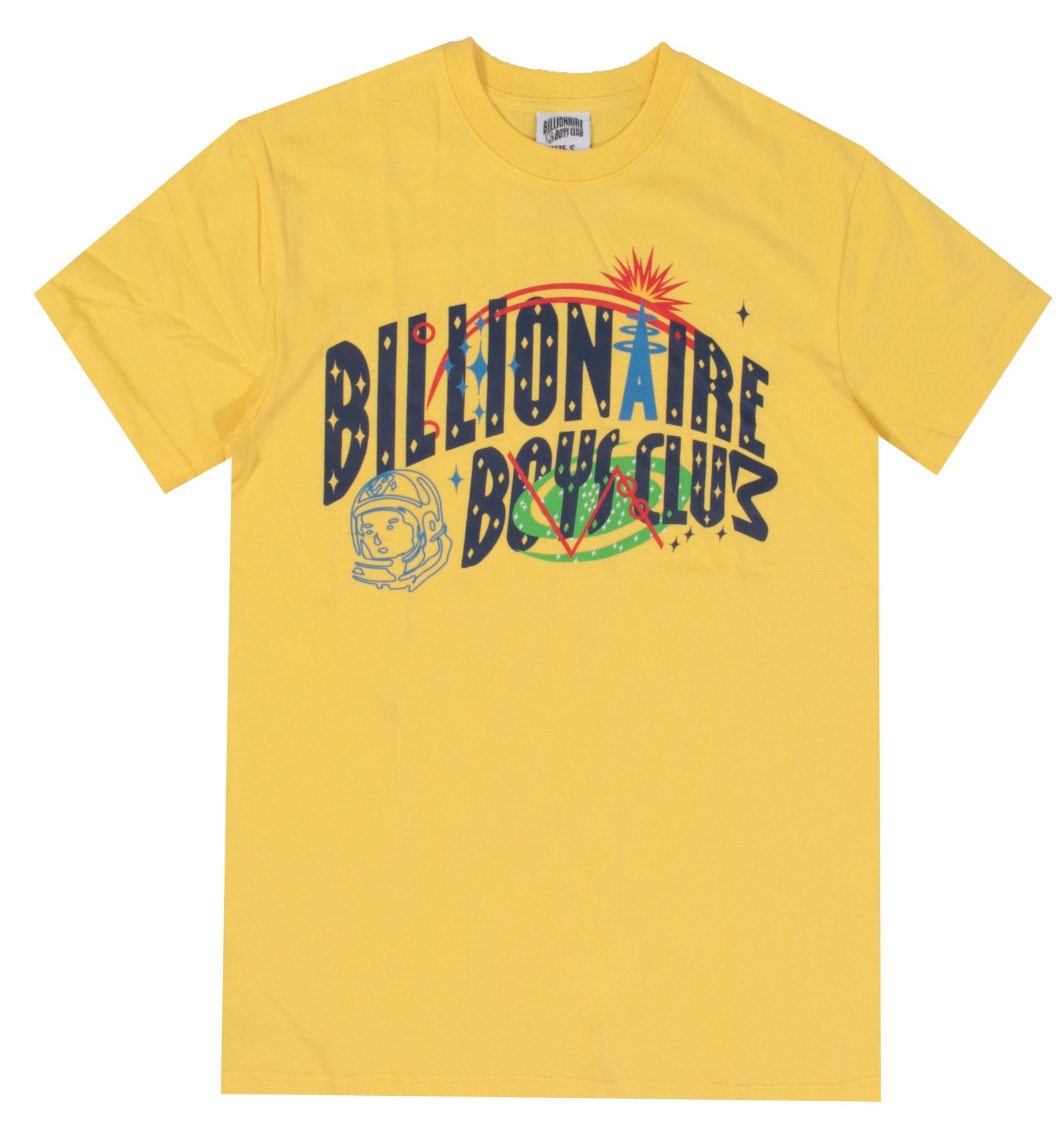 Billionaire Boys Club BB Future Arch Short Sleeve Tee in goldfinch yellow – view 1 of 1