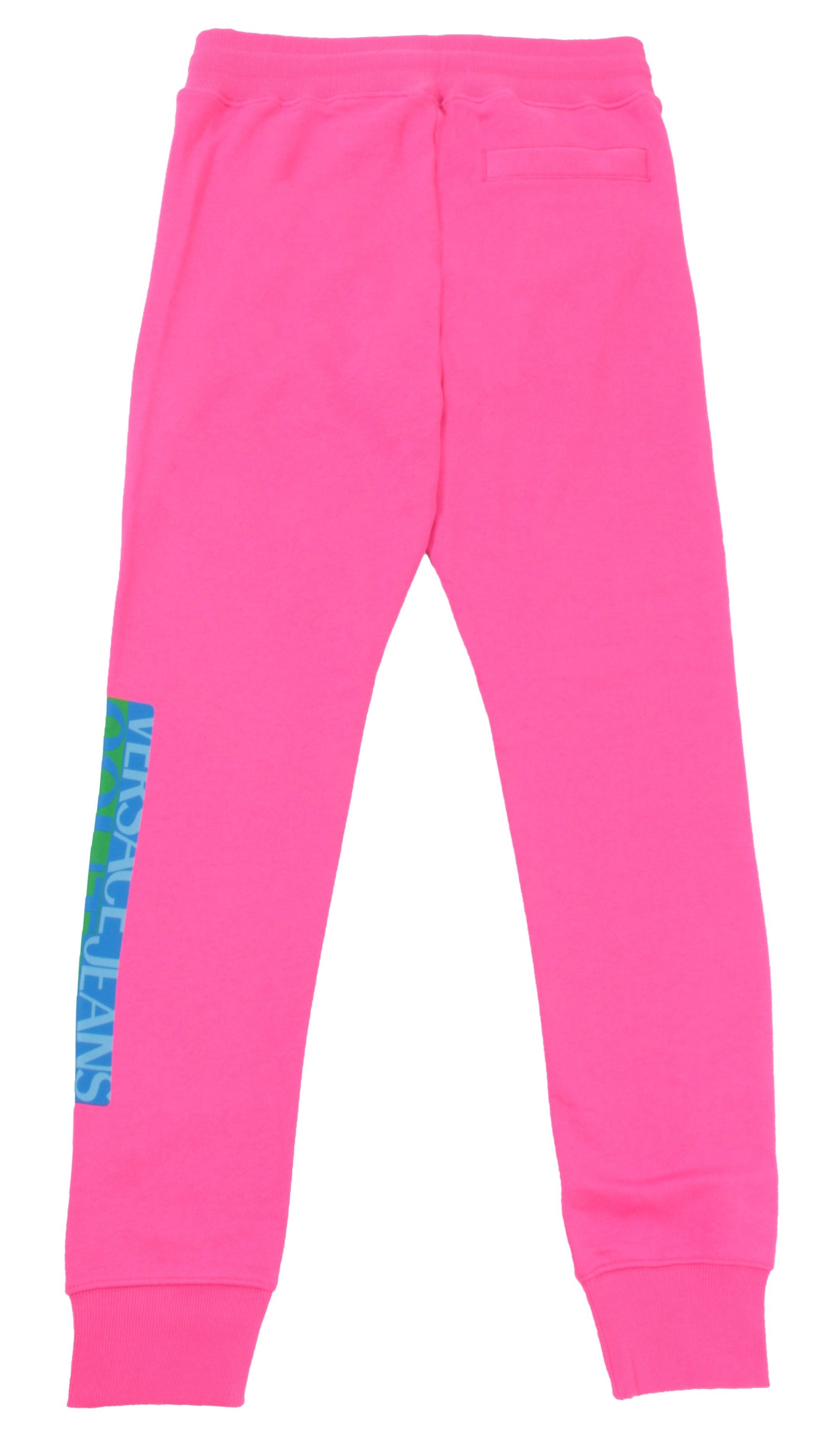 VERSACE JEANS COUTURE LOGO JOGGERS-PINK
