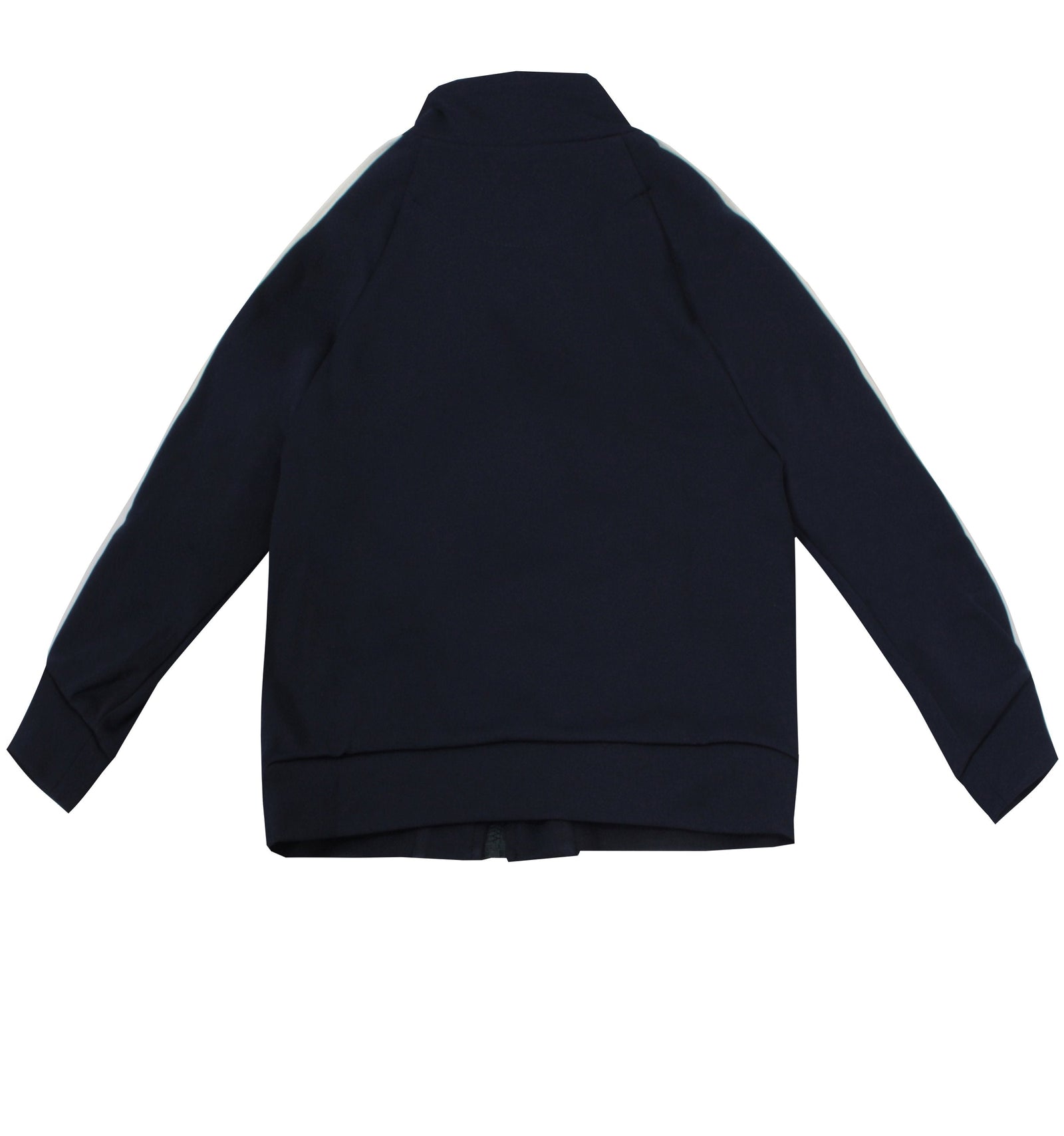 Zip Up Track Jacket With 3D FF Logo - Navy