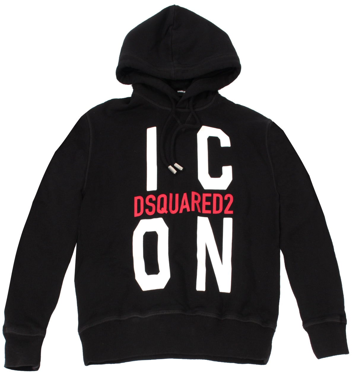 Dsquared2 Large Icon Logo Sweatshirt in black – view 1 of 2