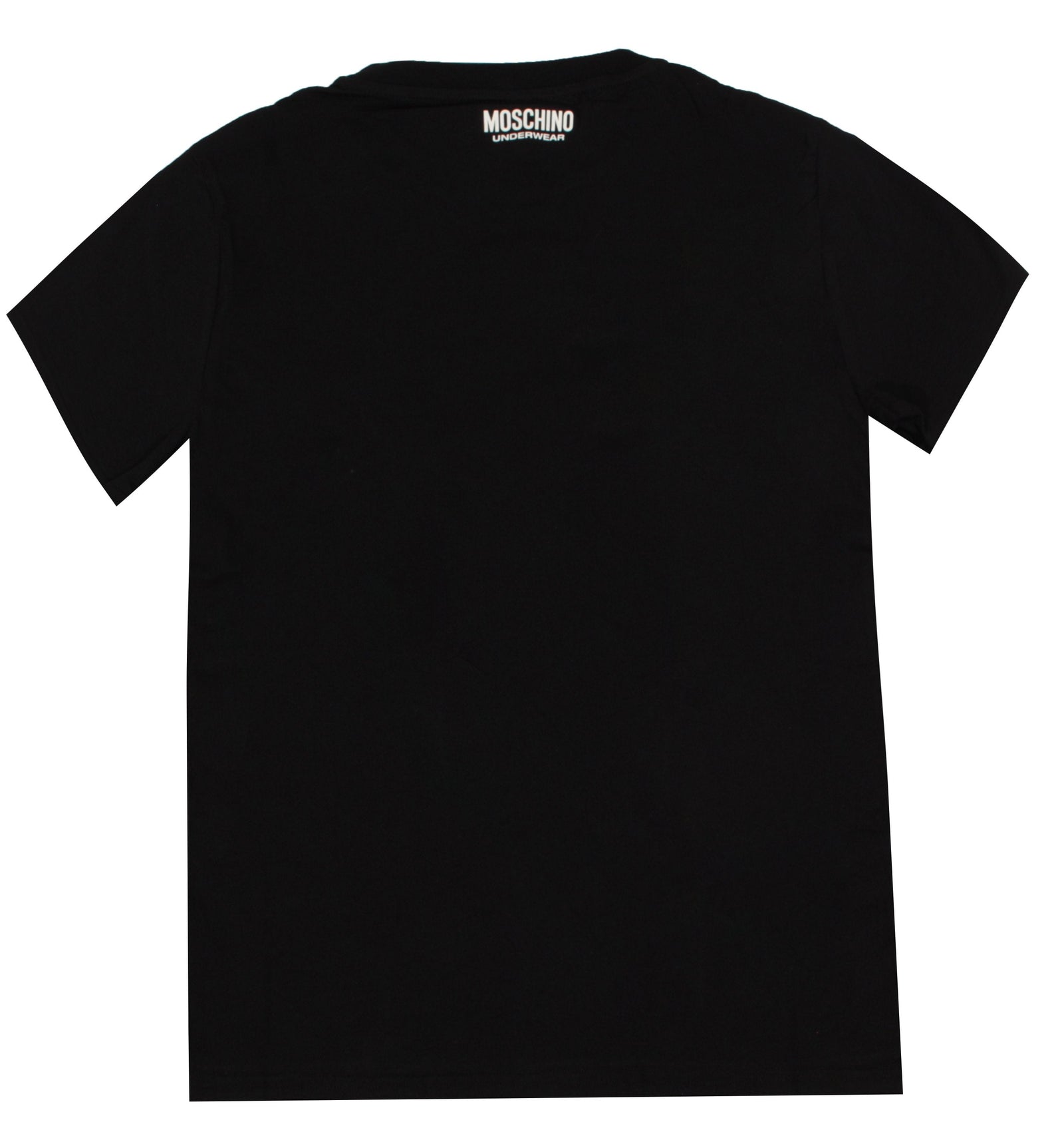 Moschino Underwear Side Stripe Logo Tee in black – view 2 of 2