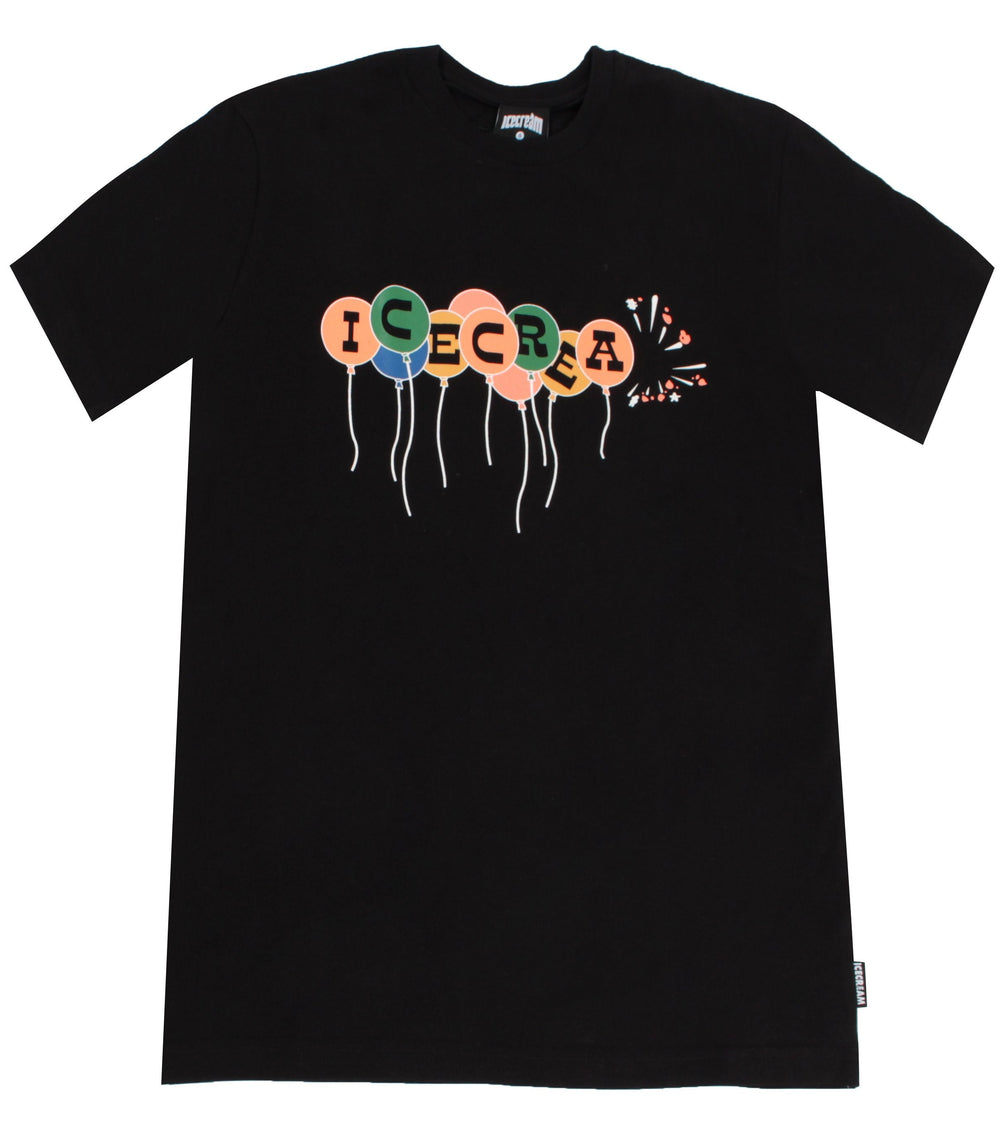 Icecream Balloon SS Tee in black – view 1 of 1