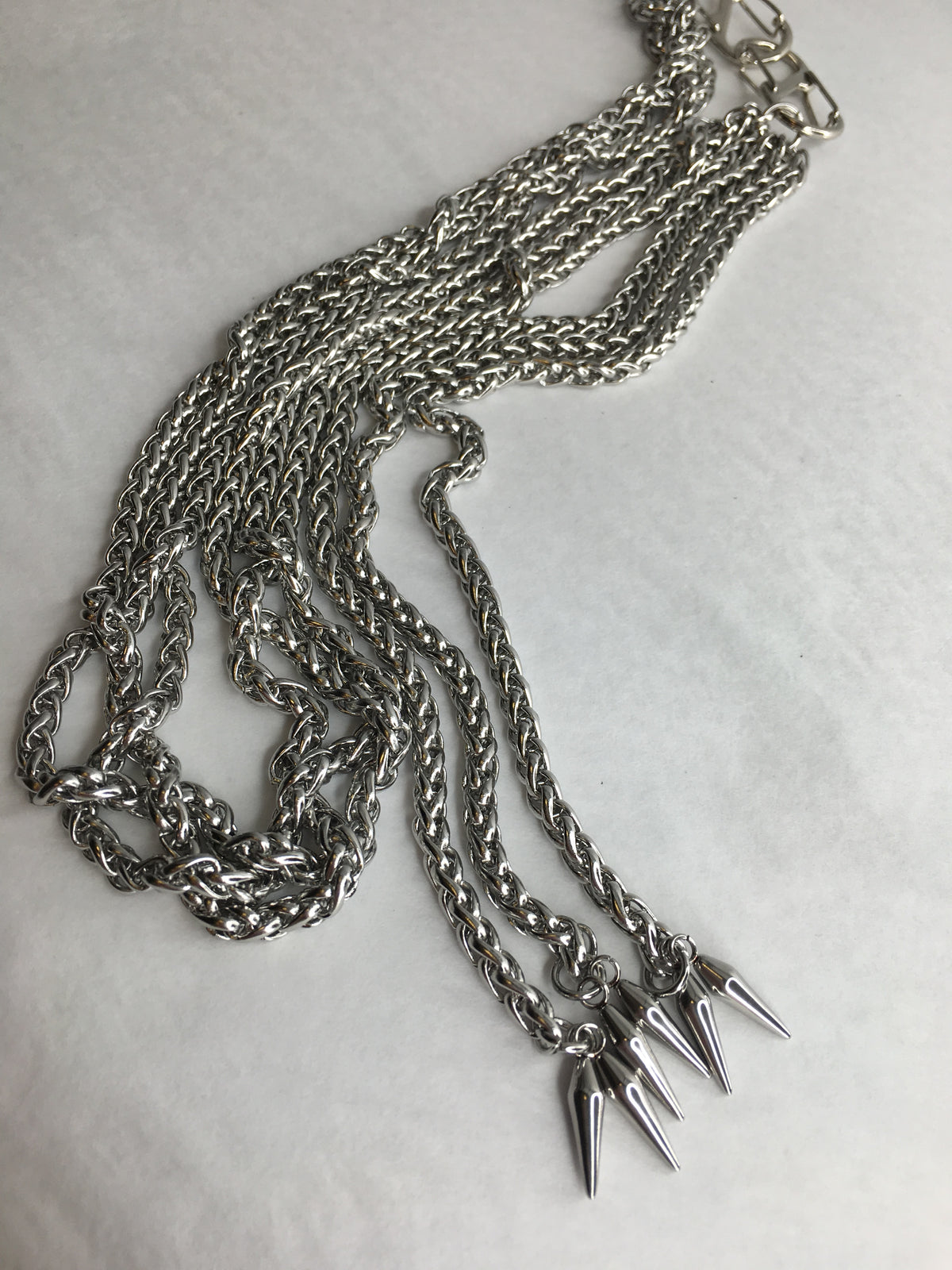 Wallet Layers Chains - Silver