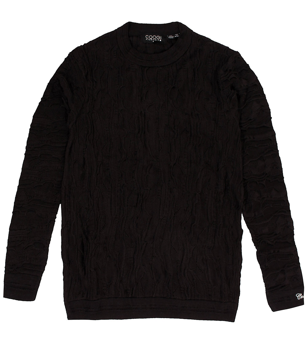 COOGI Heavy Knit Sweater in black – view 1 of 4