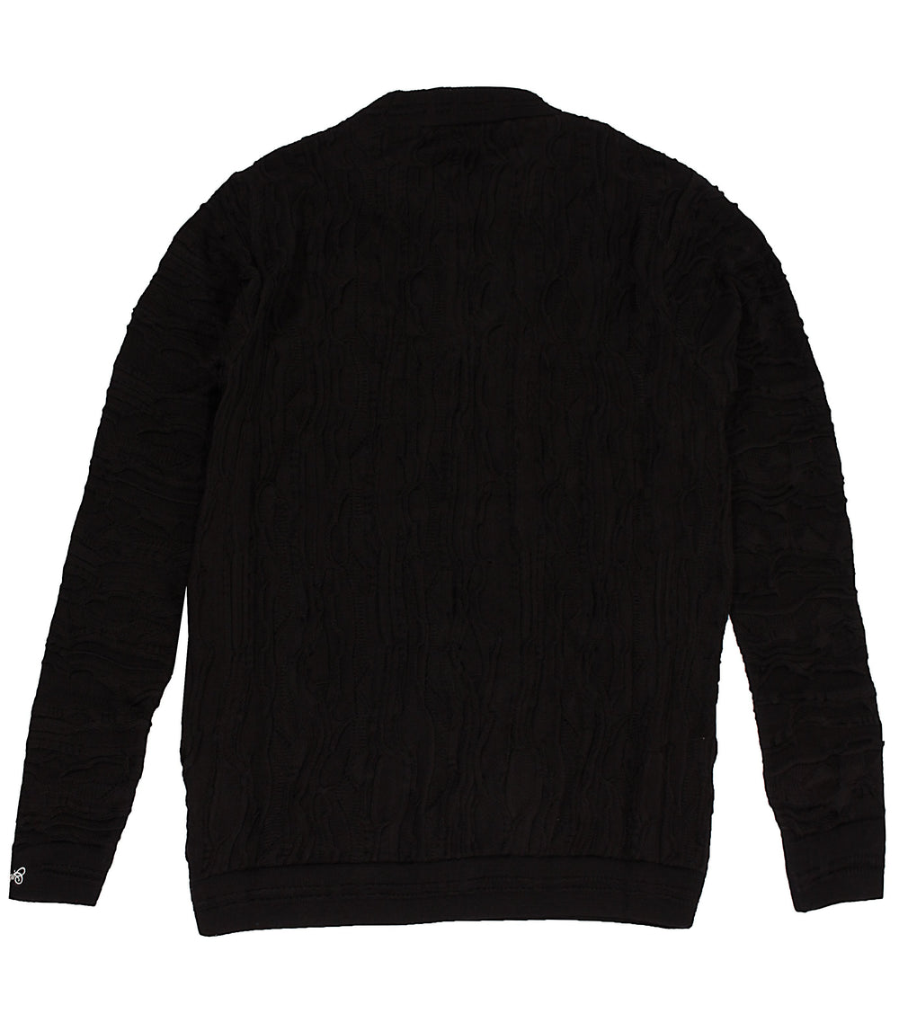 COOGI Heavy Knit Sweater in black – view 3 of 4