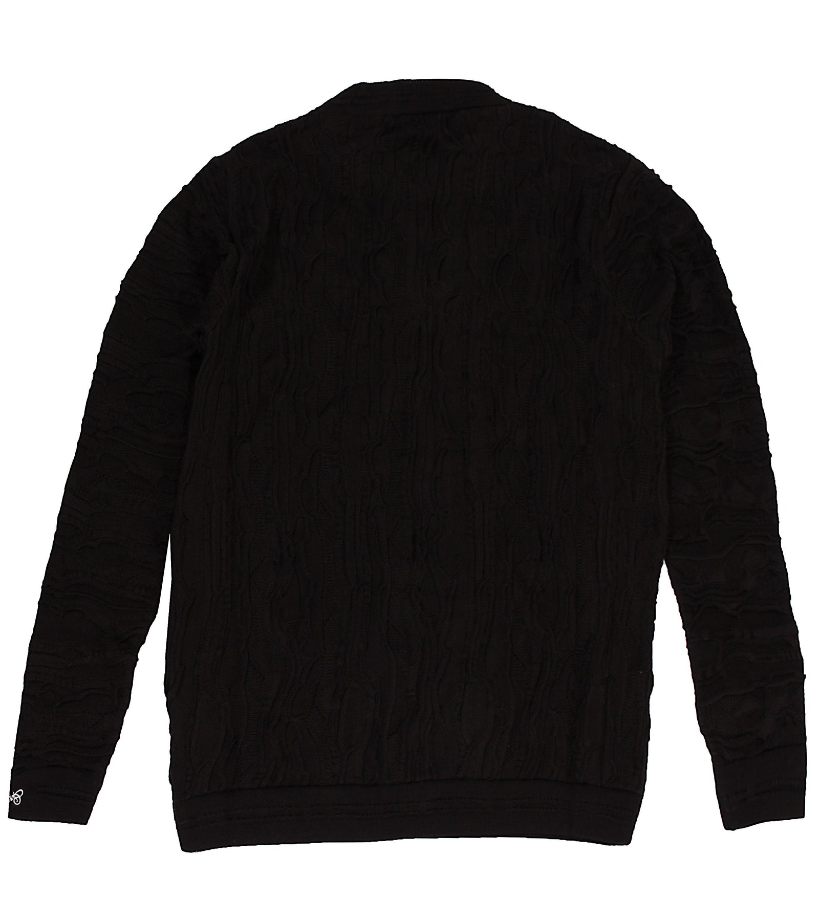 COOGI Heavy Knit Sweater in black – view 3 of 4