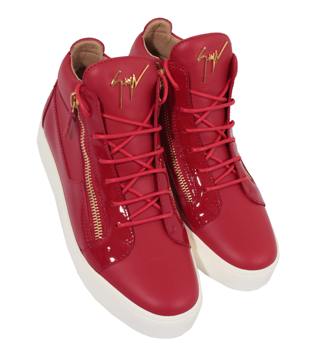 Birel Mid Top Sneaker - Red