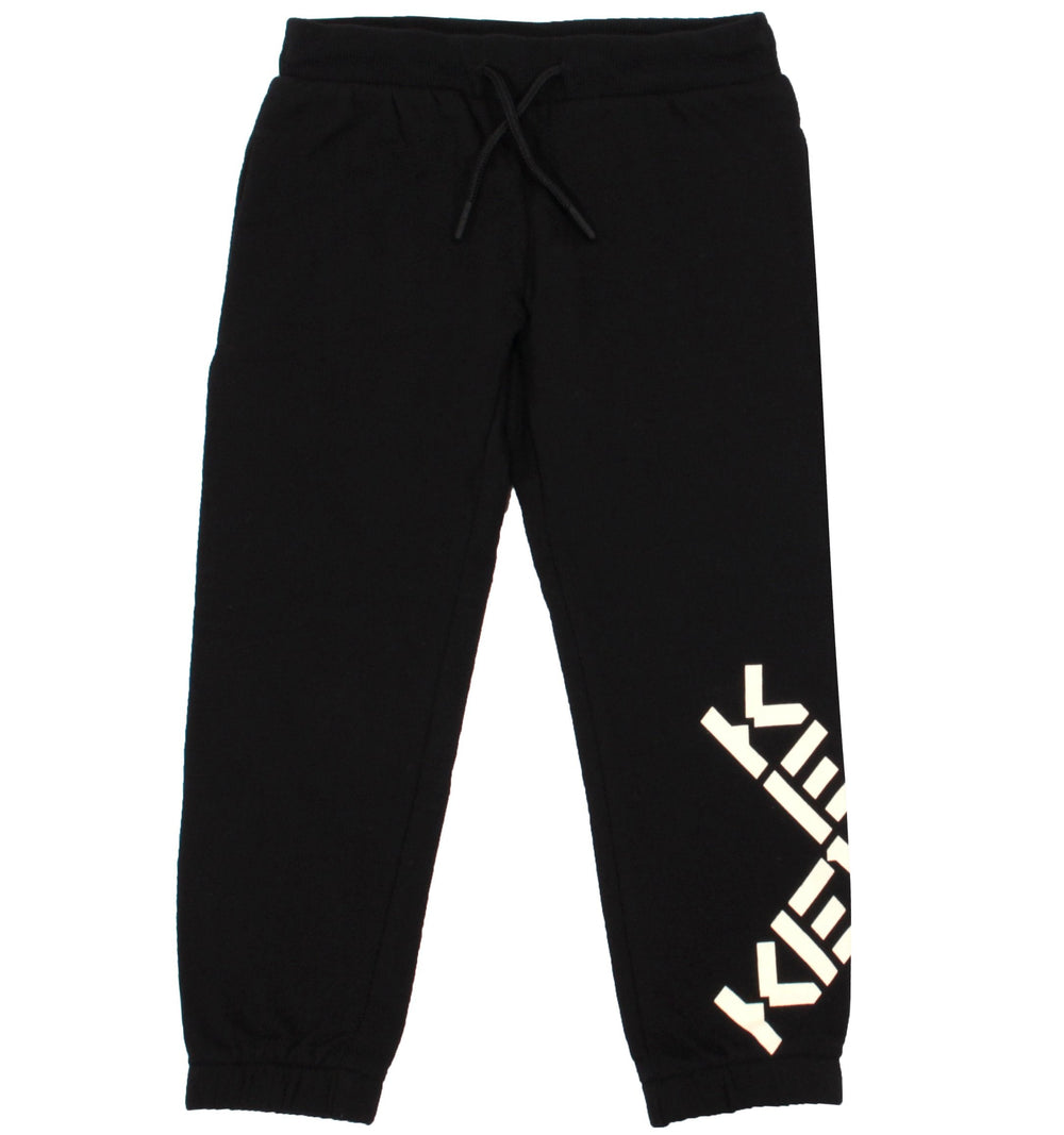 Kenzo Kids Jogging Bottoms in black – view 1 of 2