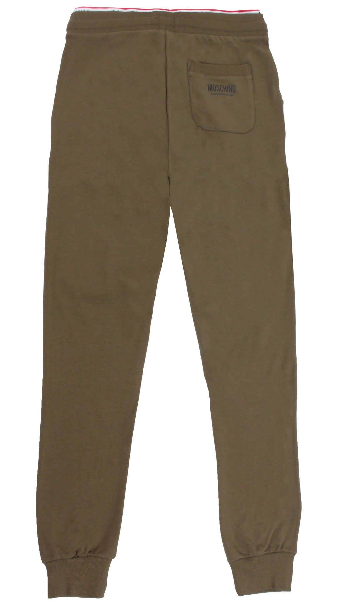 Side Stripe Logo Joggers - Olive