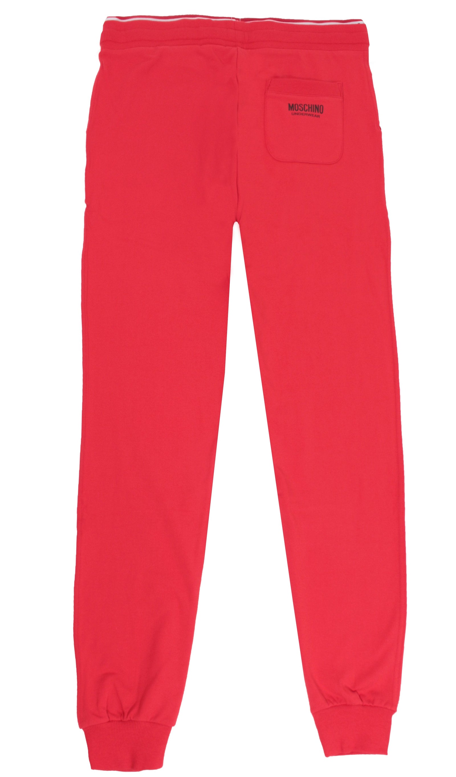 Moschino Logo Band Joggers - Red