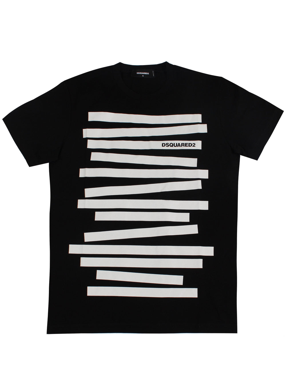 DSQUARED2 Classified Short Sleeve Tee in black – view 1 of 2