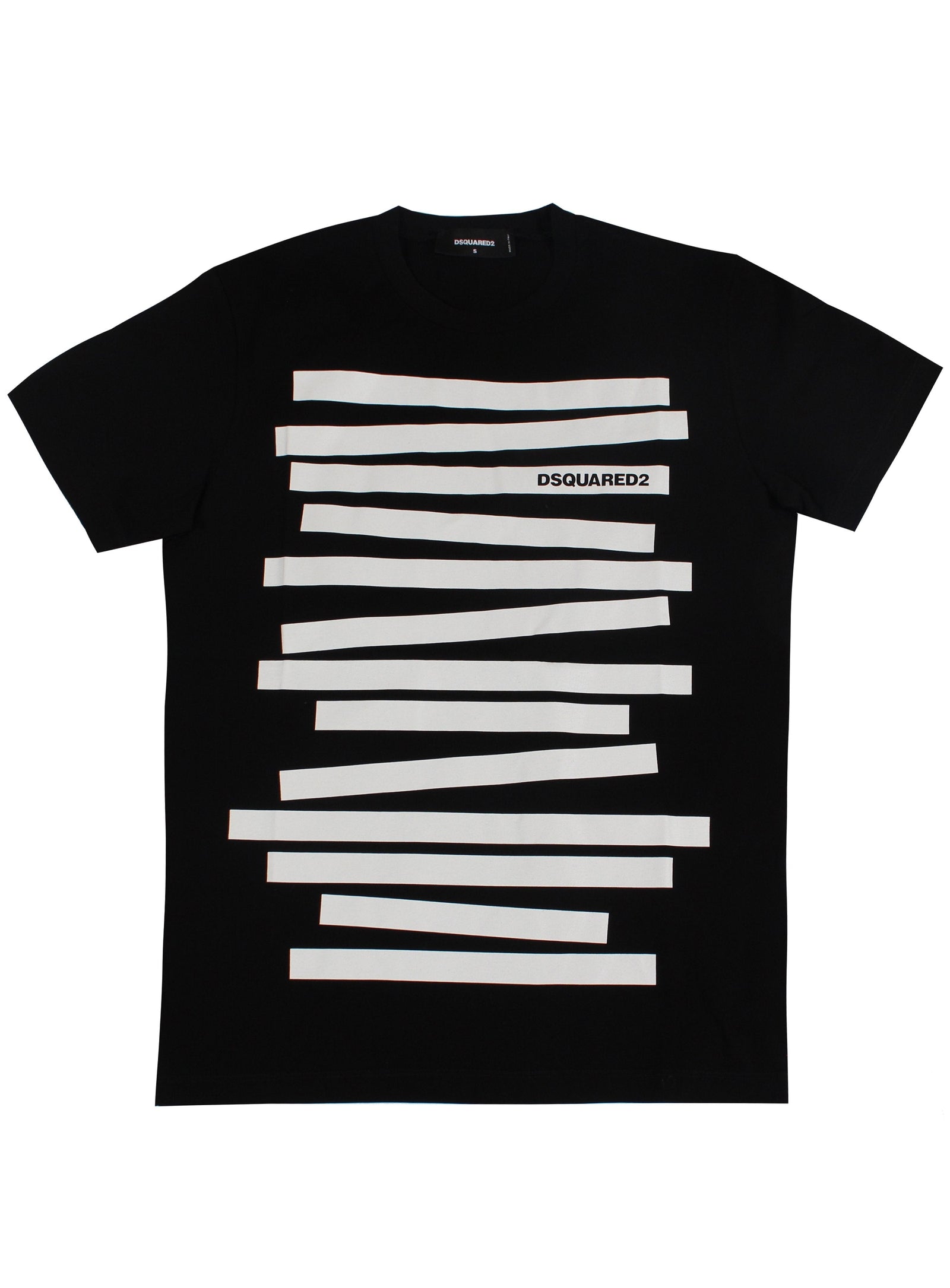 DSQUARED2 Classified Short Sleeve Tee in black – view 1 of 2