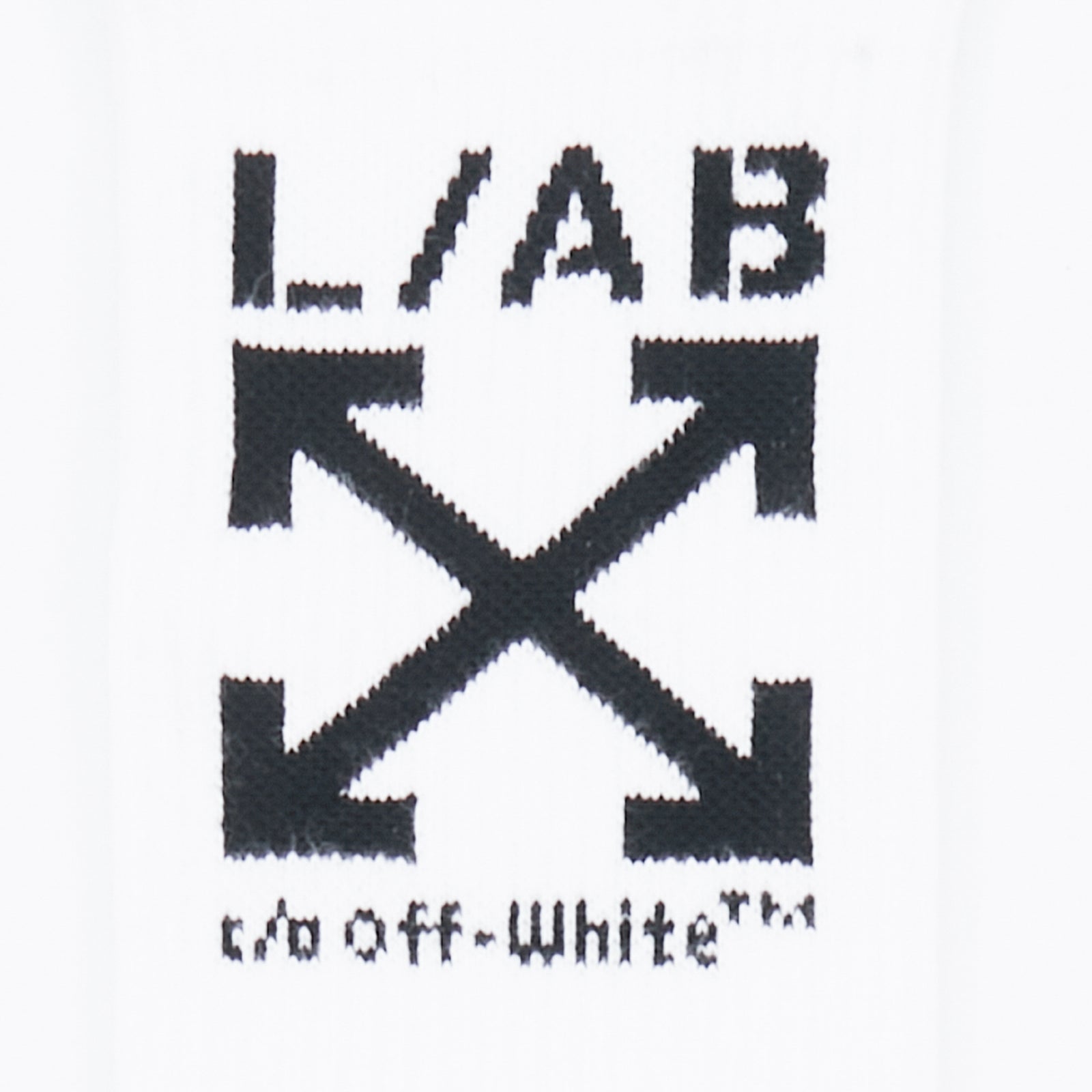 Off-White Clamp Arrows Mid Calf Crew Socks 3-Pack – White