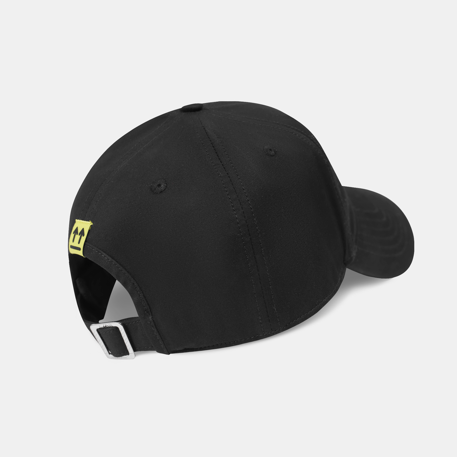 Off-White Clamp Arrows Curved Brim Twill Cap – Black & White
