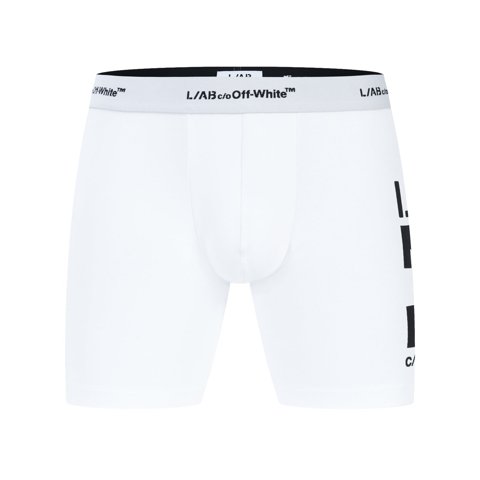 Off-White Horizontal Repeat Big Arrow Boxer Brief 3-Pack – Black & White & Heather Grey