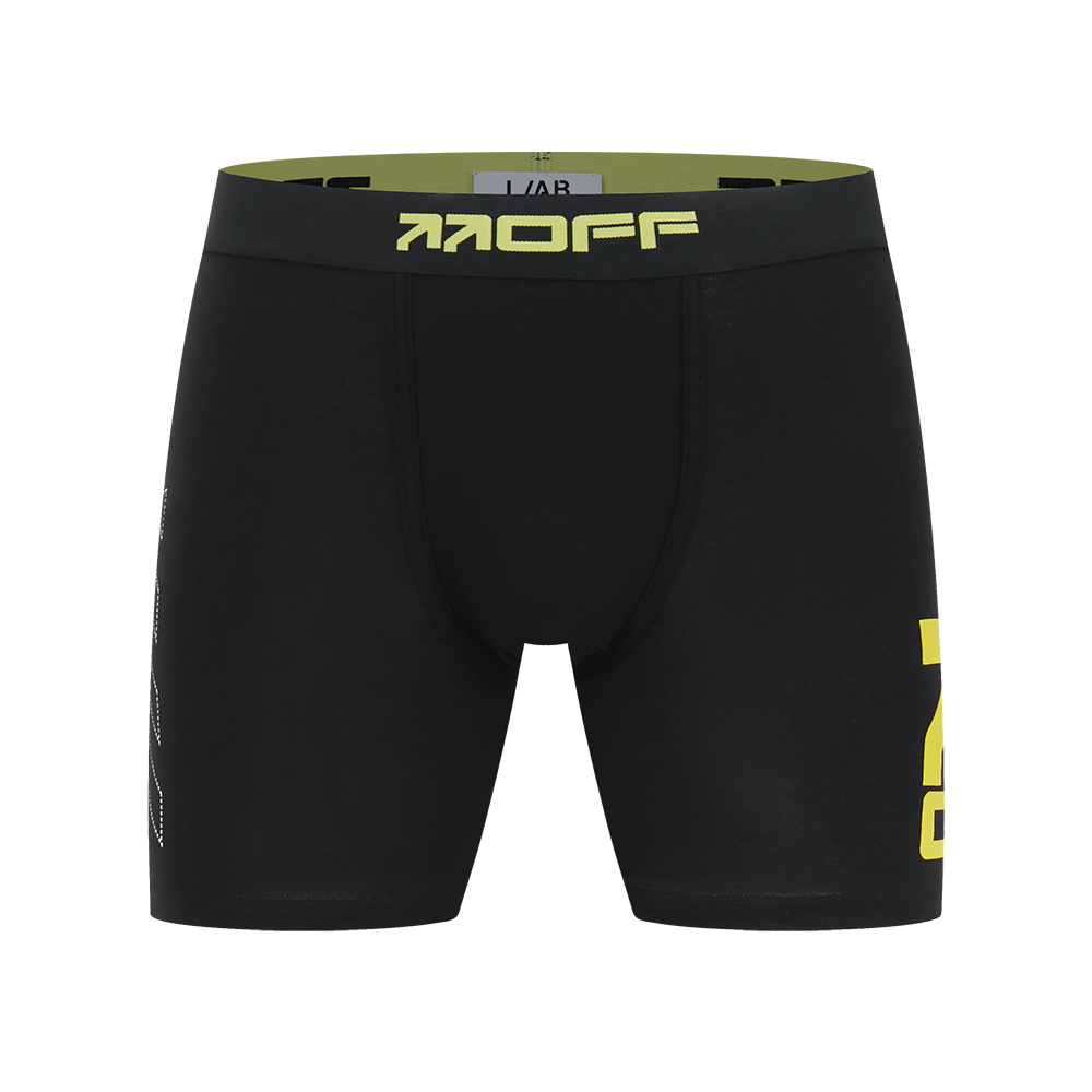 Off-White Stamp High Alert Printed Boxer Brief – Black
