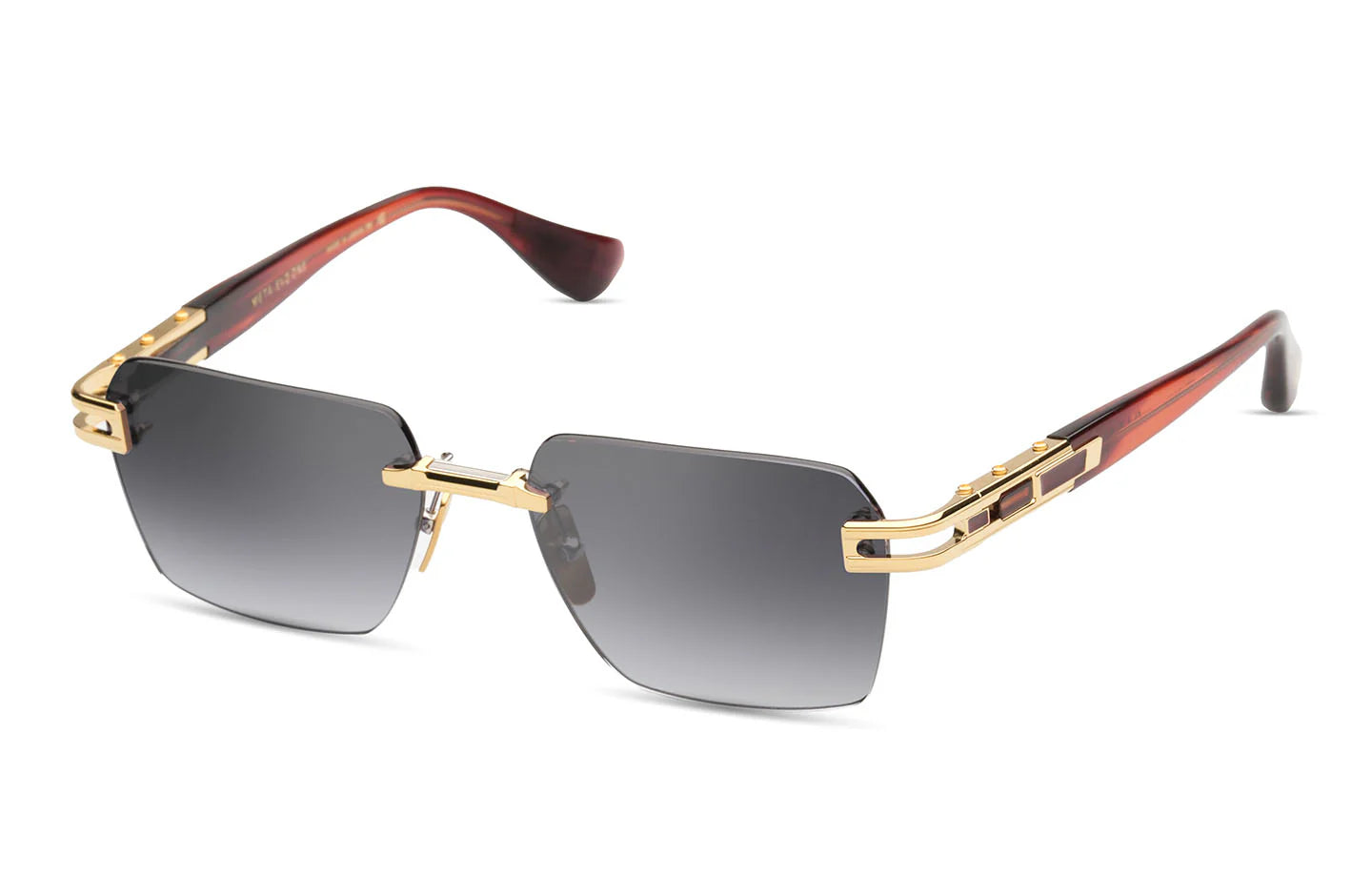 META-EVO ONE// Yellow Gold - Sienna Blaze w/Grey to Clear Gradient