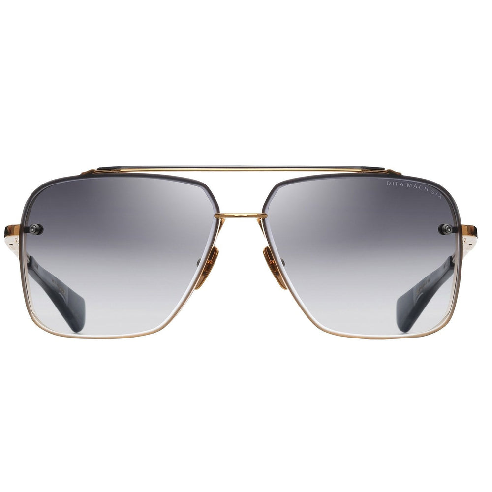 DITA Mach Six sunglasses in yellow gold – view 3 of 4