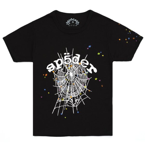 Sp5der OG Web V2 Tee in black – view 1 of 1