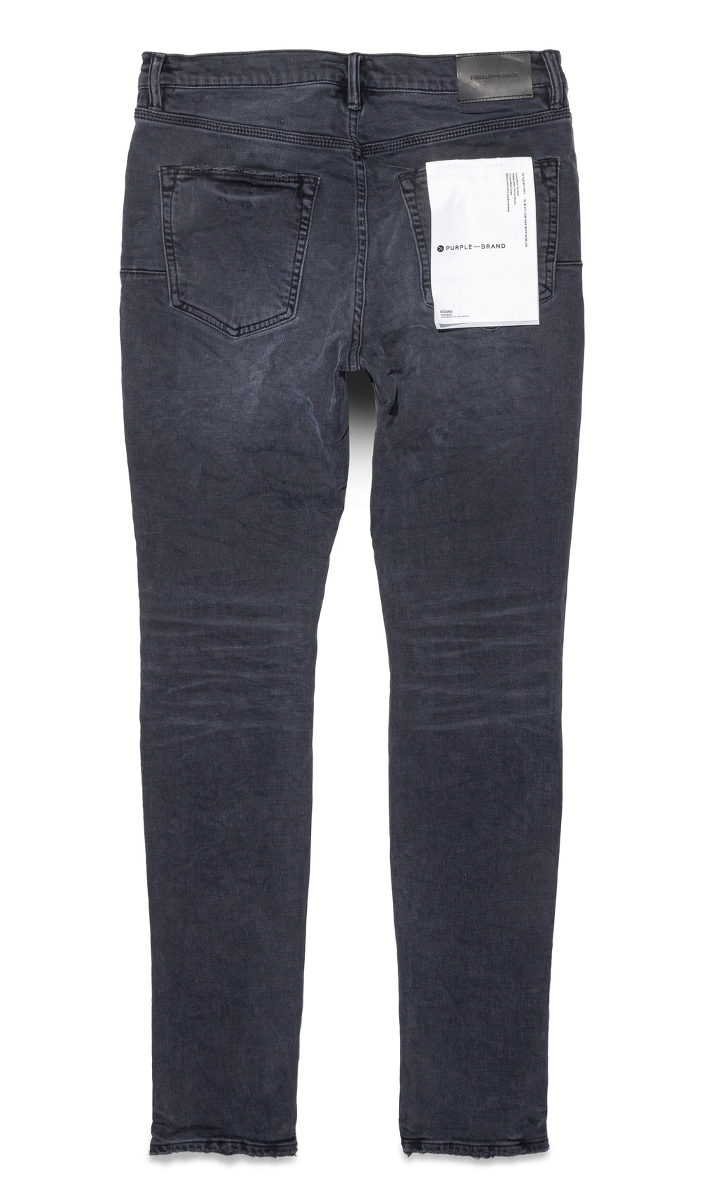 Purple Brand Overdye Slim Denim in Black – view 2 of 4