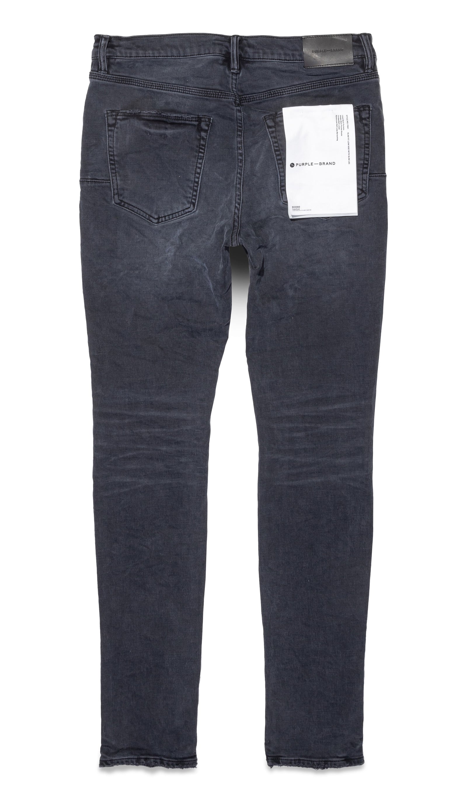 Purple Brand Overdye Slim Denim in Black – view 2 of 4