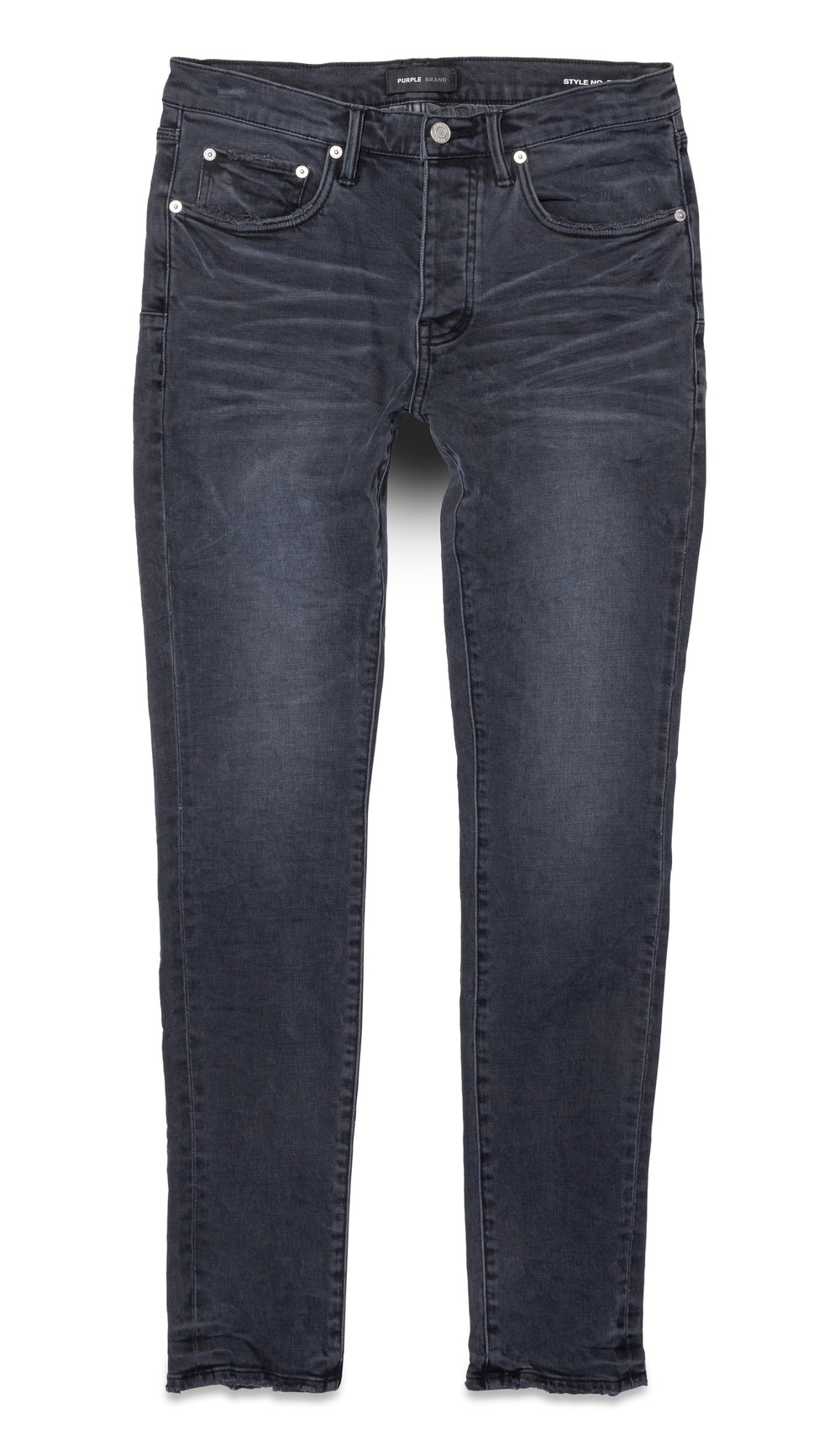 Purple Brand Overdye Slim Denim in Black – view 1 of 4