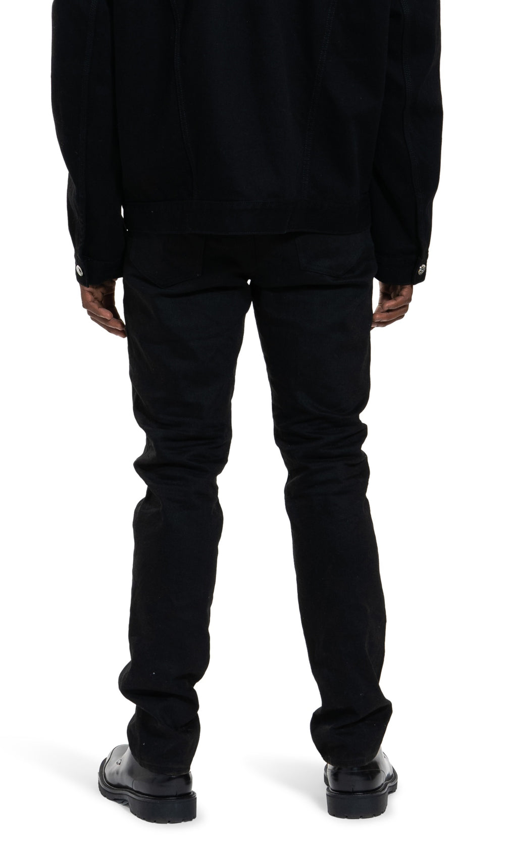 Purple Brand P005 Black Raw Denim in black – view 3 of 4