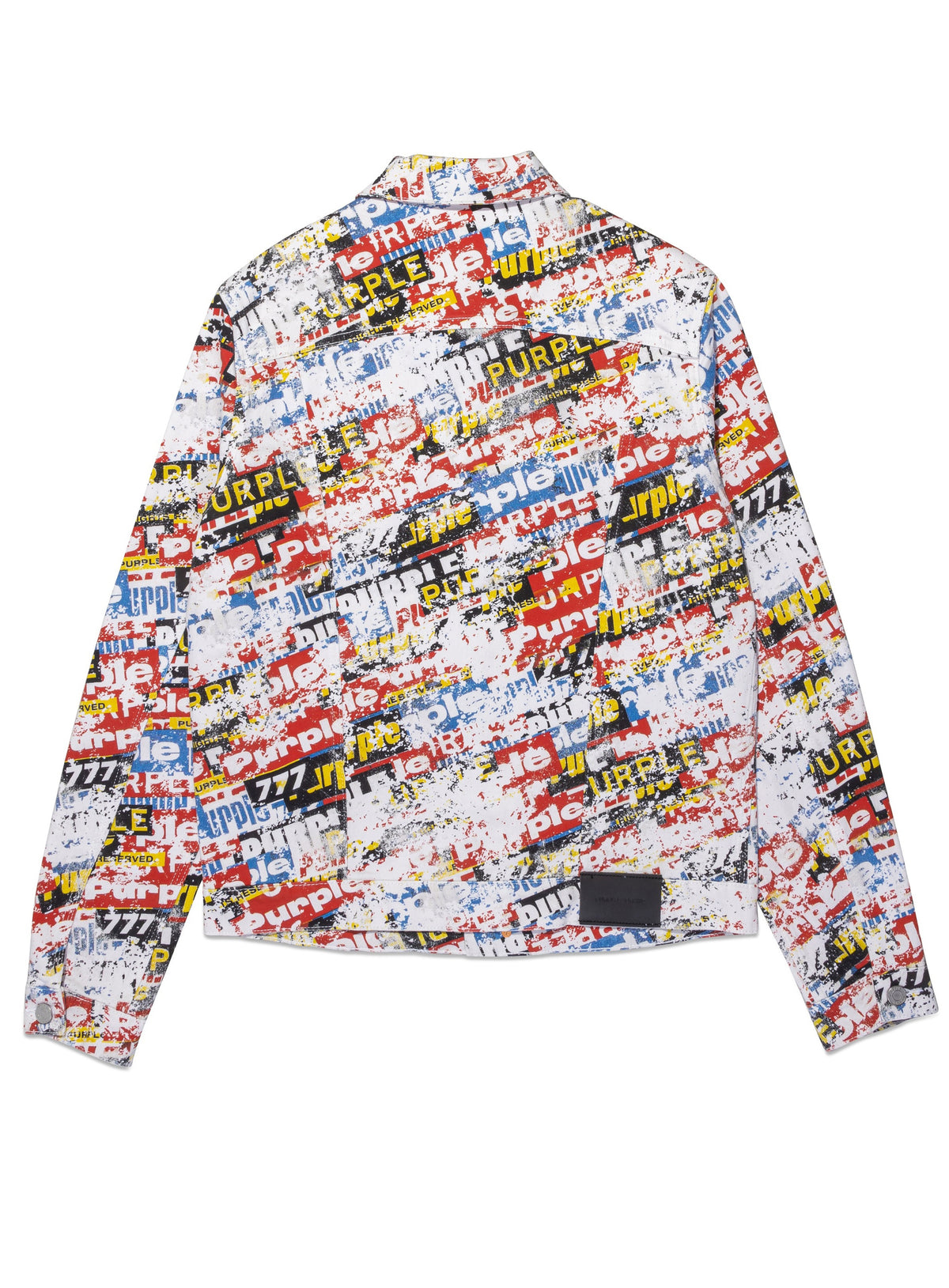 STICKERS TRUCKER JACKET - MULTI