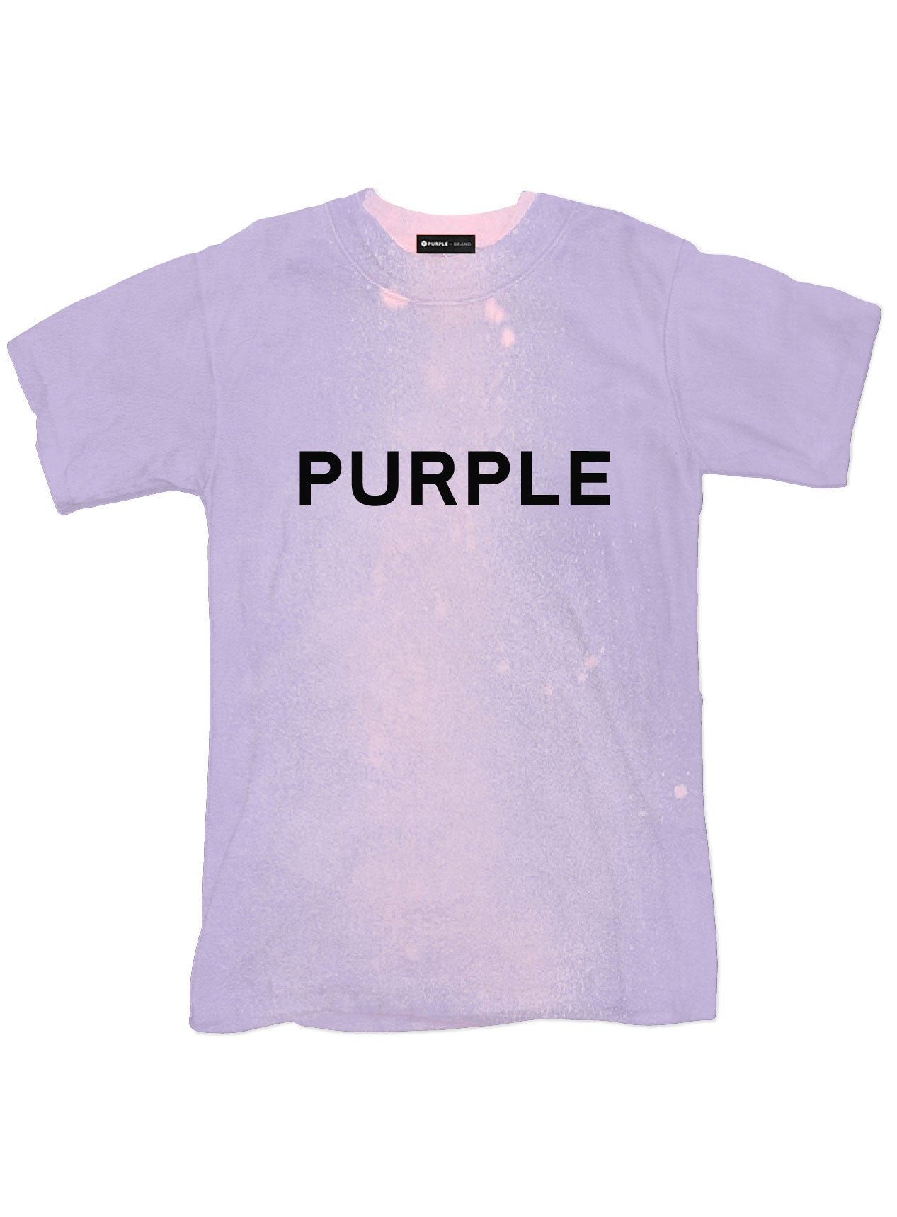 TEXTURED JERSEY INSIDE OUT TEE - LAVENDER