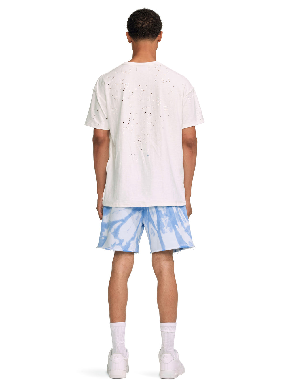 HWT FLEECE SHORT - BLUE