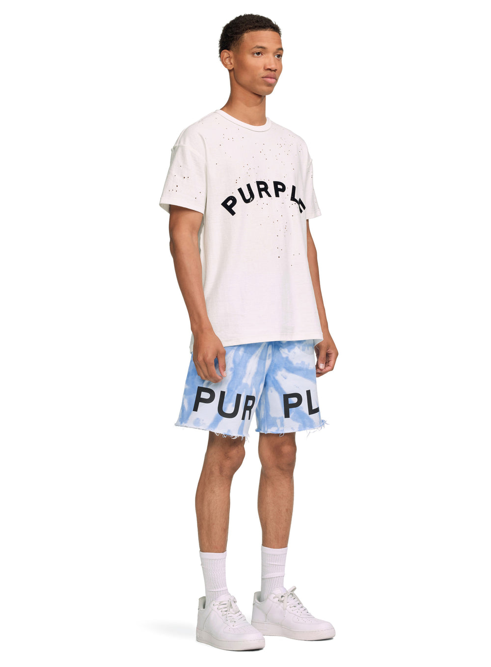 HWT FLEECE SHORT - BLUE
