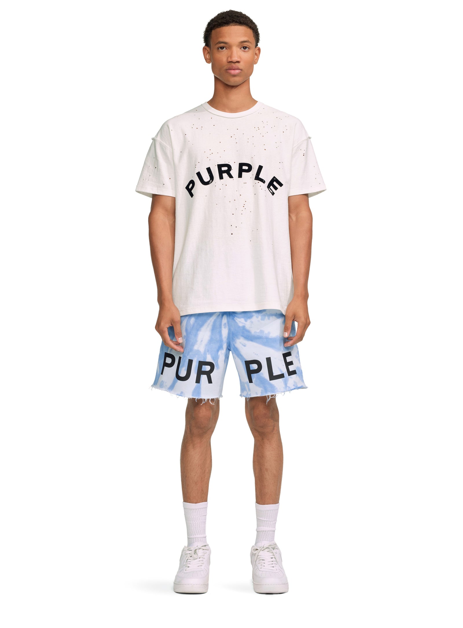HWT FLEECE SHORT - BLUE