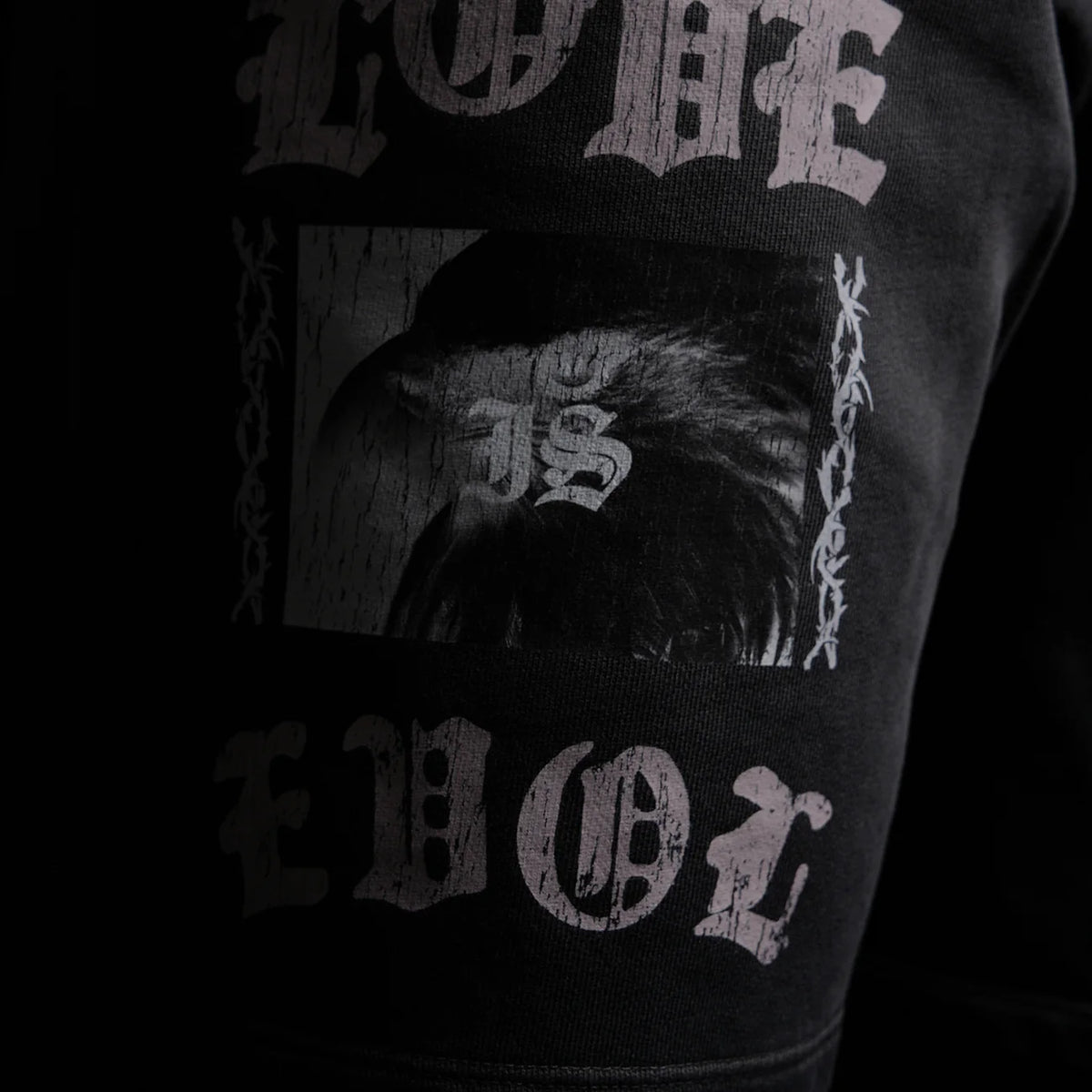 Chain Skull Shorts - Black Potassium