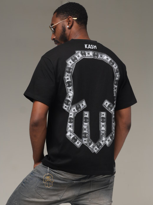 Kash $$$ Tee in black – view 3 of 11