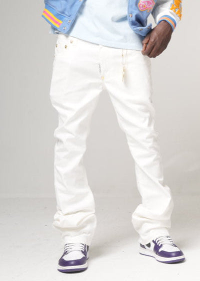 Kash Winter White Nellz Stacked in white – view 3 of 4