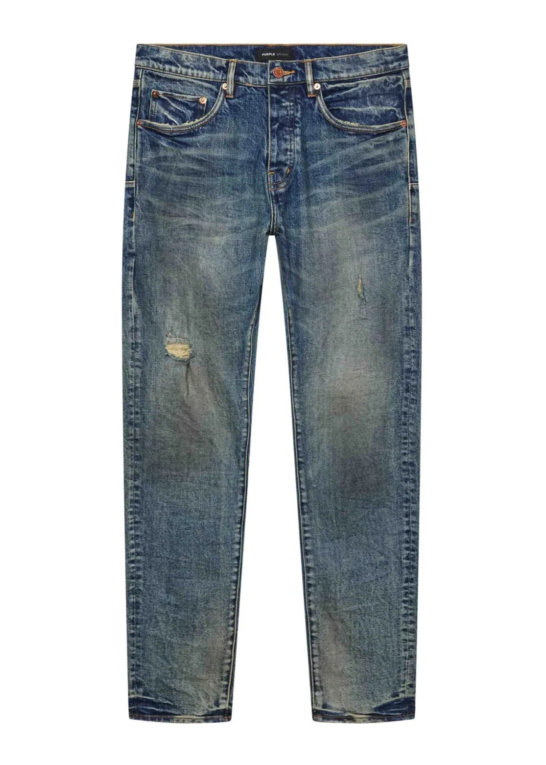 P001 Vintage Mechanic Dirty - Mid Indigo