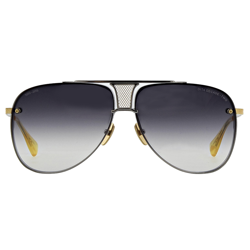 DITA Decade Two Aviator Sunglasses with gradient brown lenses – view 1 of 5