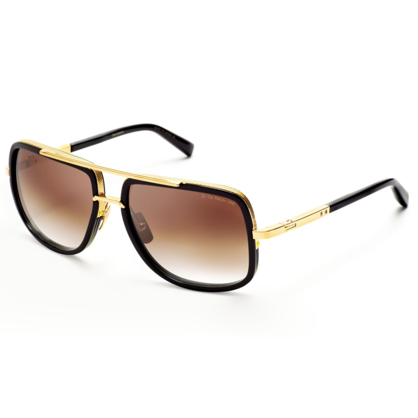 DITA Mach One Sunglasses in black and gold – view 2 of 2