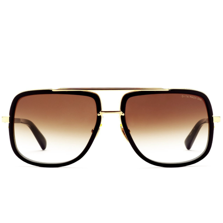DITA Mach One Sunglasses in black and gold – view 1 of 2