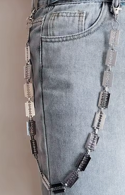 Wallet Tag Chains - Silver