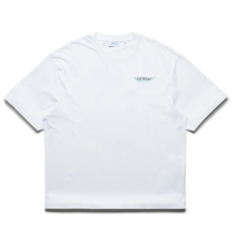 MOON S/S SKATE TEE - WHITE