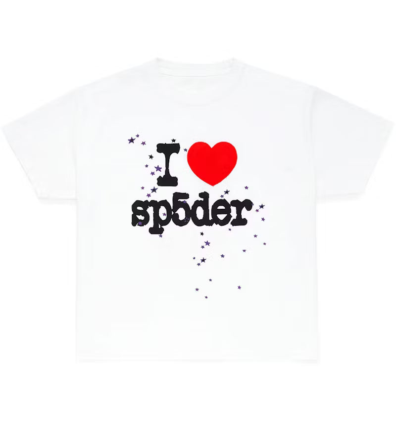 I Love Sp5der Tee in white – view 1 of 2