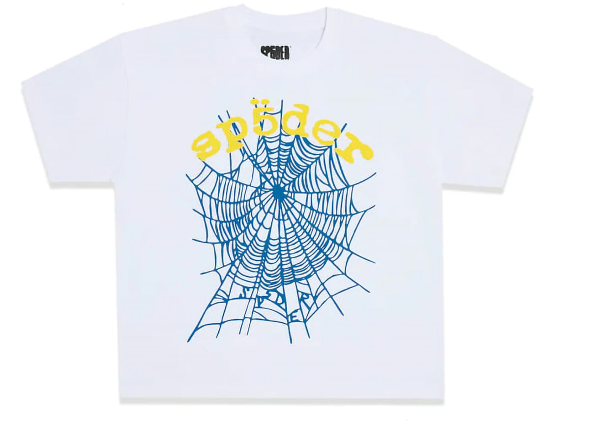 Sp5der Legacy Logo short sleeve tee in white – view 1 of 1