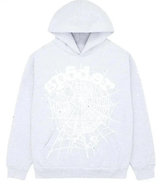 SP5DER OG WEB HOODIE - LIGHT GREY - PureAtlanta.com SP5DER OG WEB HOODIE - LIGHT GREY - PureAtlanta.com