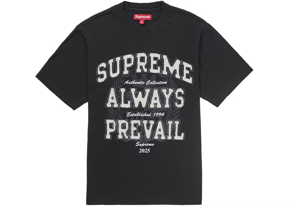 Supreme Always Prevail S/S Top in black – view 1 of 1
