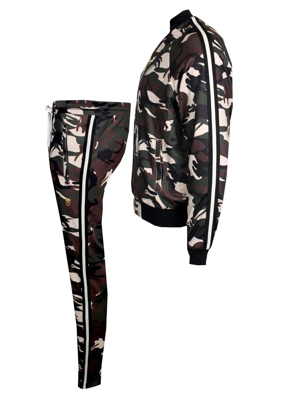 Kash Camouflage Track Jacket in green – view 2 of 6